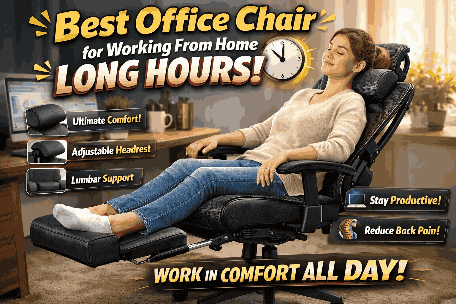 Best Office Chair for Working From Home Long Hours
